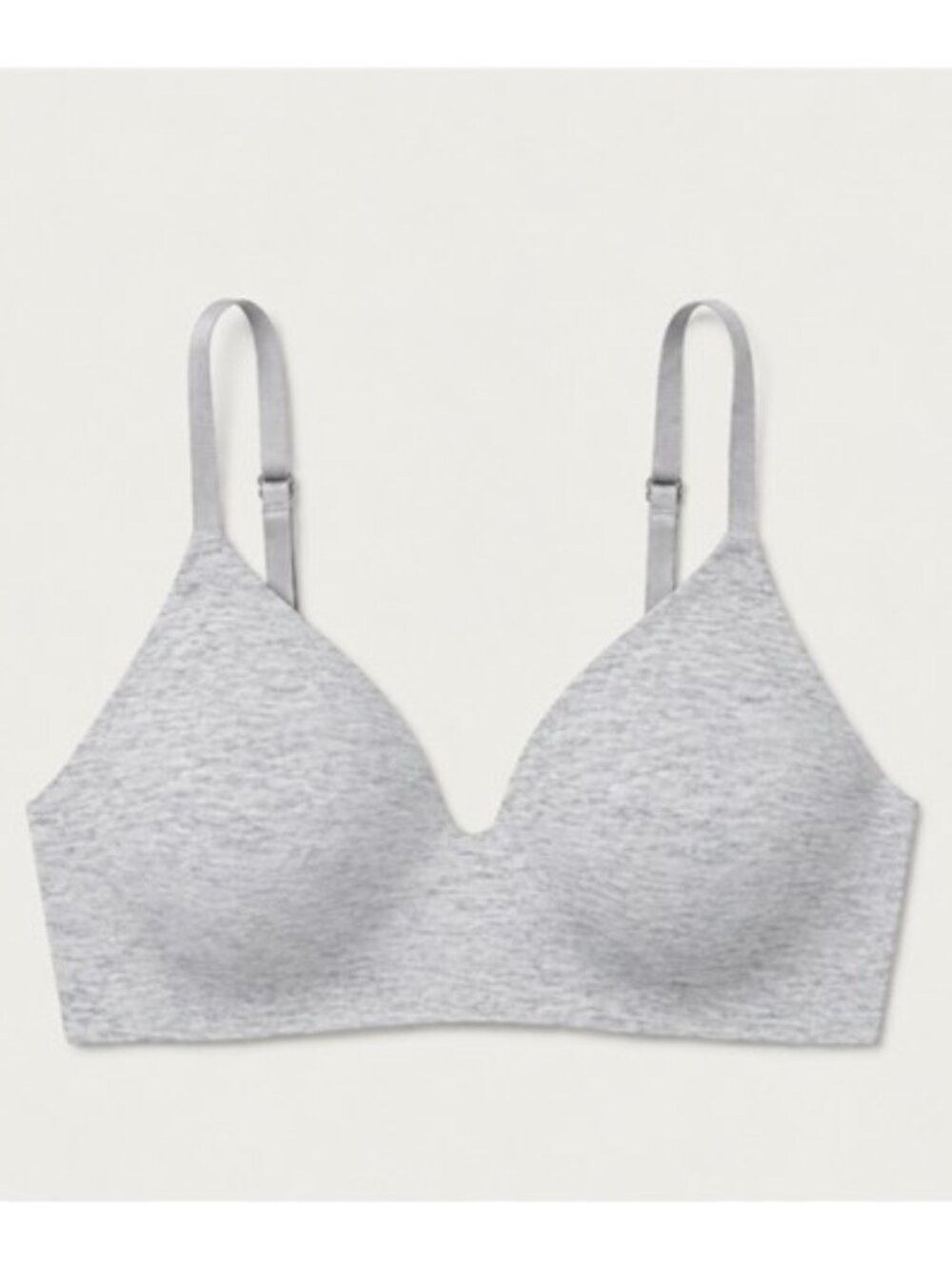 Victoria’s Secret Cotton Wireless Lounge Bra Heather Gray